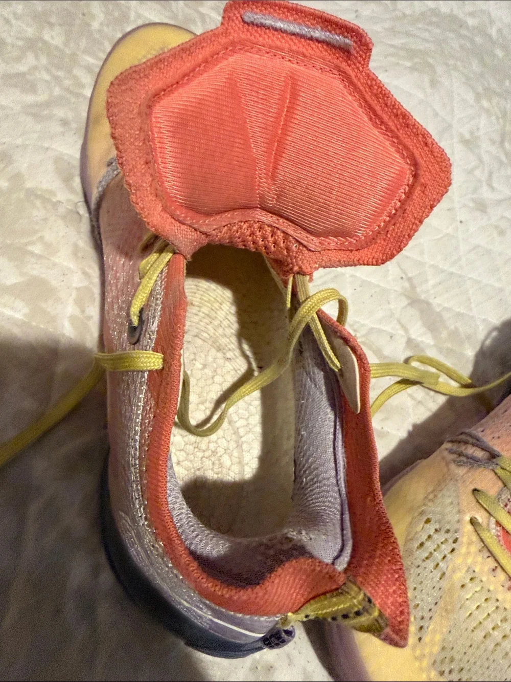 Unbranded Men's Athletic Sneakers in Peach and Yellow